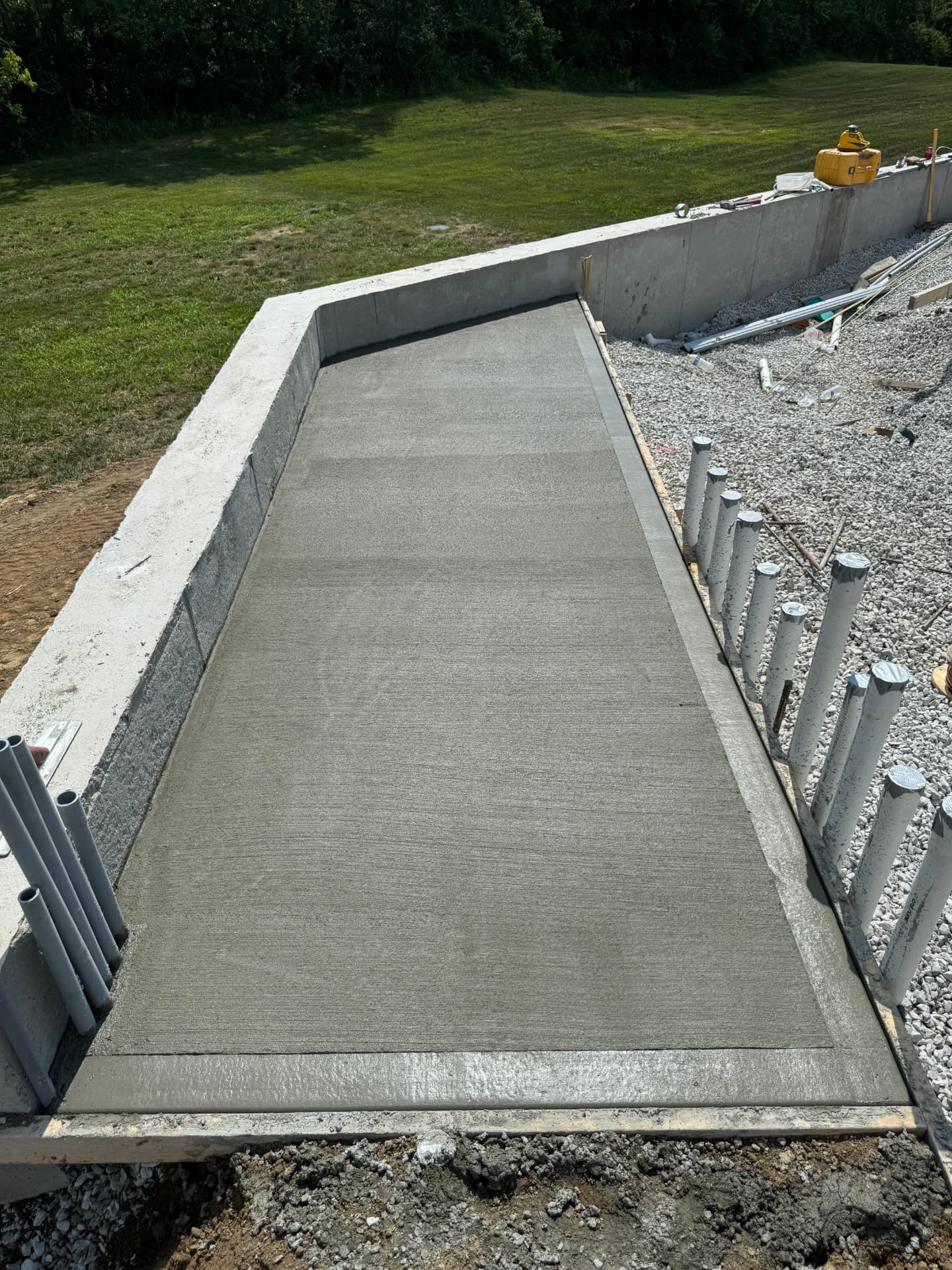 Concrete work by Adam's Homegrown Concrete