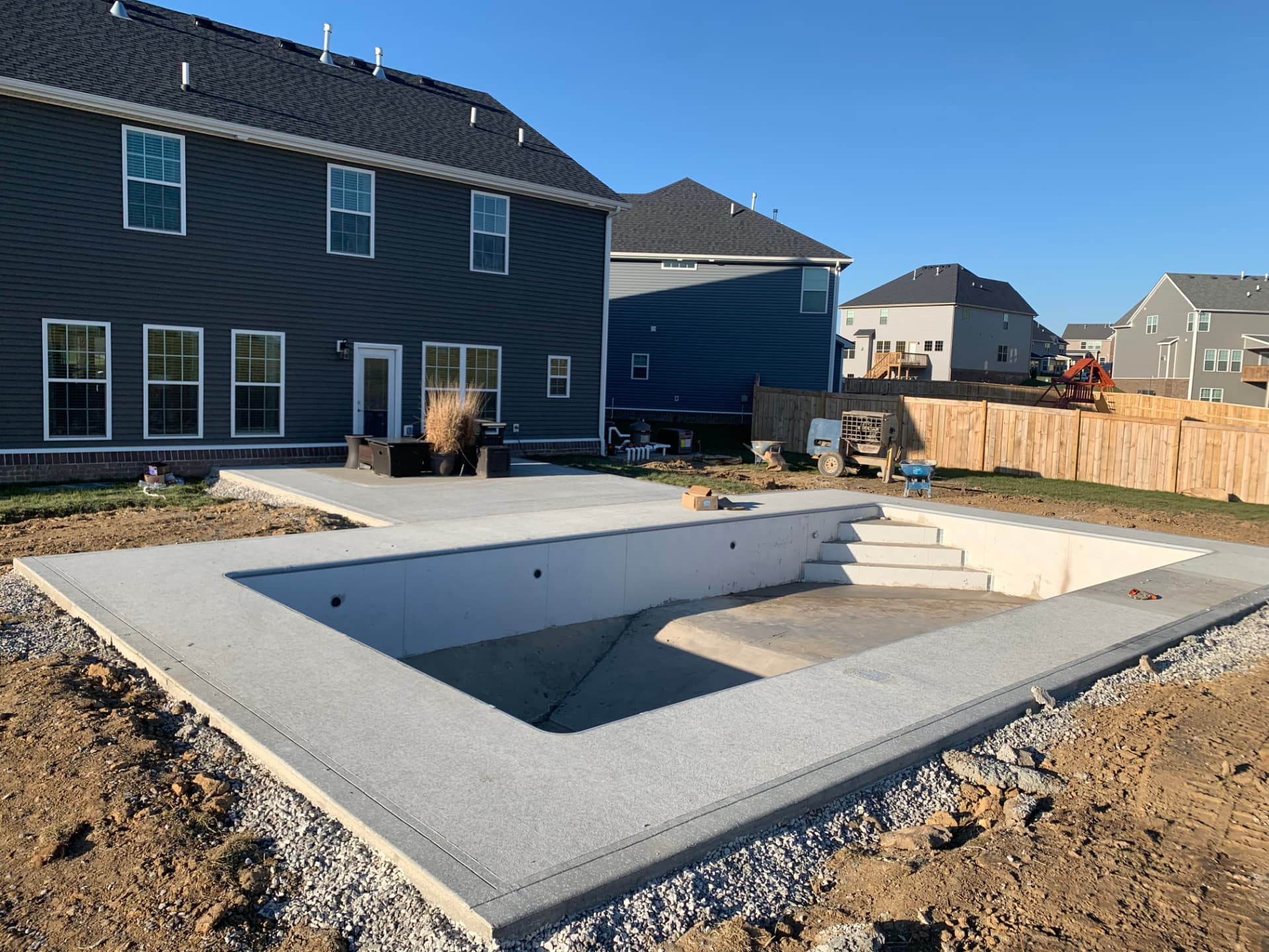 Concrete work by Adam's Homegrown Concrete