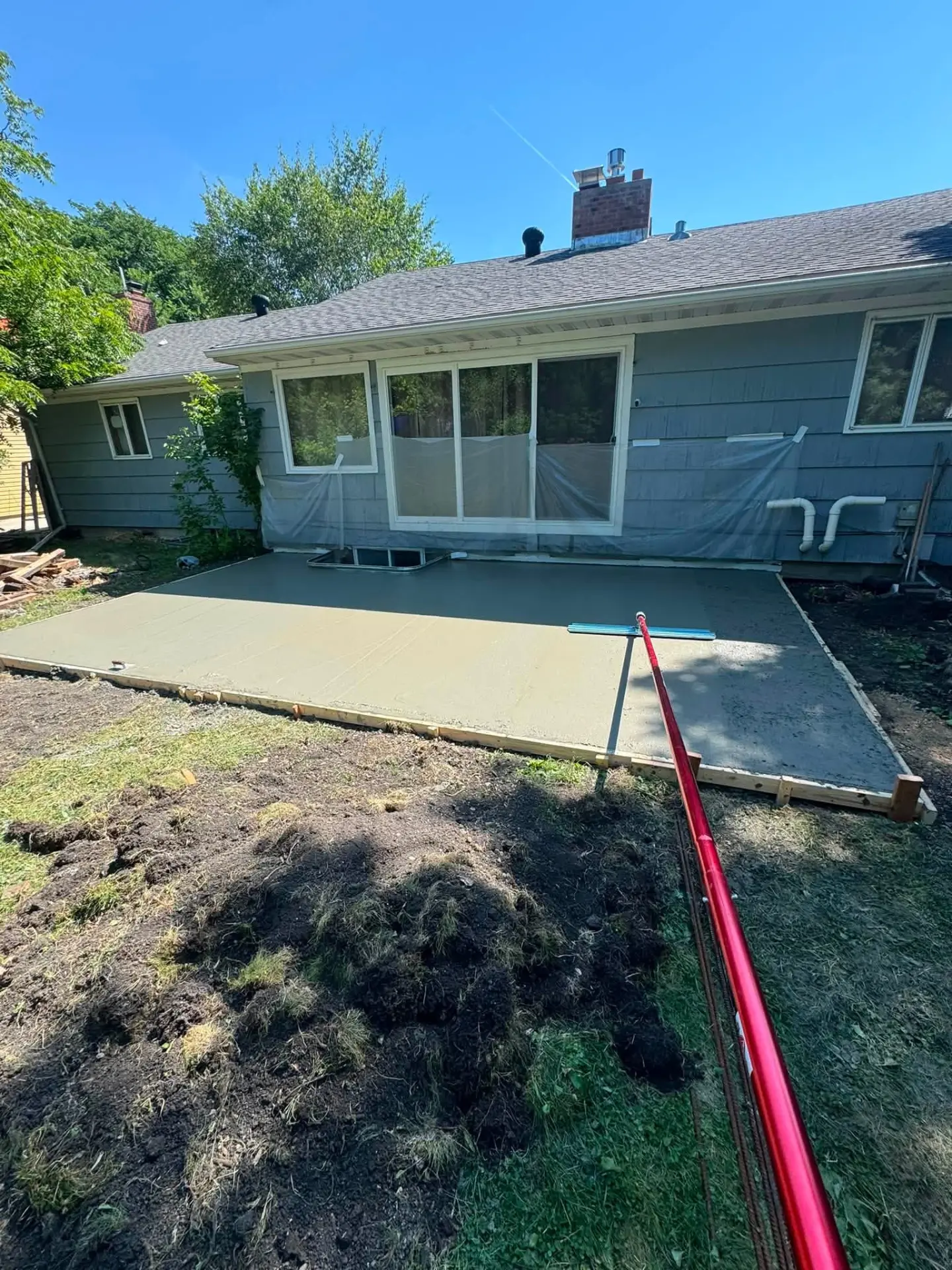 Concrete work by Adam's Homegrown Concrete